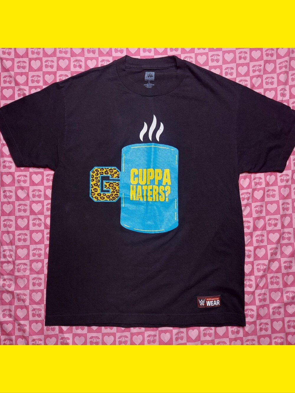 Big Cass & Enzo Wwe Shirt Large Cuppa Haters